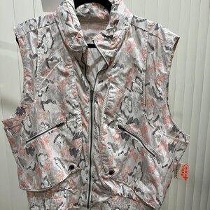 Free People Off the Grid Printed Vest NWT
